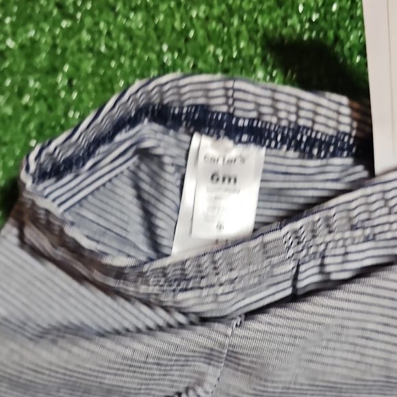 Carter's Pink Floral Baby Shorts - Picture 4 of 4